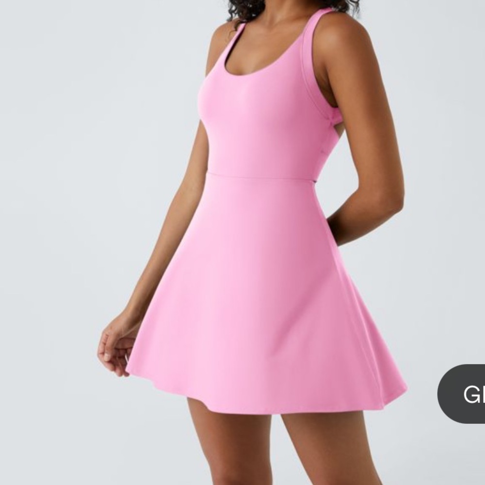 HALARA 
Flare Mini Dance Active Dress-Longer Length